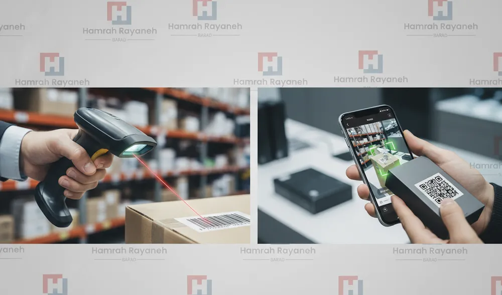 بارکدخوان آنلاین و بارکدخوان سخت‌ افزاری